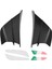 Motosiklet Winglet Aerodinamik Kanat Kiti Spoiler Motosiklet Rüzgar Akışı Sabitleme Kanat S1000RR V4 -10R R1, Mat Siyah (Yurt Dışından) 1