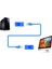 2 Paket Genişletici, Hdtv Stb 4K 2k Için RJ45 Dönüştürücüye (Yurt Dışından) 4