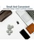 Mikro USB - USB C Adaptörü, Mini - Typec Şarj Adaptörü, USB Type C Adaptör Dirençli Dönüşüm Konektörü (Yurt Dışından) 3