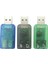 USB Ses Adaptörü, 3,5mm Kulaklık ve Mikrofon Jakları Windows Için Harici Stereo Ses Kartı Tak ve Çalıştır,,pc, (Yurt Dışından) 1