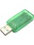 USB Ses Adaptörü, 3,5mm Kulaklık ve Mikrofon Jakları Windows Için Harici Stereo Ses Kartı Tak ve Çalıştır,,pc, (Yurt Dışından) 3