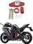 -25R ZX25R 2021 2022 Cnc Alüminyum Vites Dişli Sabitleyici Yeşil Için (Yurt Dışından) 3