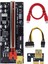 Yükseltici 009C Artı Pcı-E Pcıe Yükseltici Video Kartı Için Pcı Express Adaptörü Molex 6pin Sata USB 3.0 Kablosu X1 X16 (5 Paket) (Yurt Dışından) 2