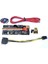 Yükseltici 009C Artı Pcı-E Pcıe Yükseltici Video Kartı Için Pcı Express Adaptörü Molex 6pin Sata USB 3.0 Kablosu X1 X16 (5 Paket) (Yurt Dışından) 5