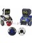 Robot Kickabot Ikili Set - Mavi ve Beyaz 1