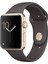 Apple Watch Seri 1/2/3/4/5/6/7/8/se/ultra 38MM 40MM 41MM Kordon Kayış Bileklik Klasik Silikon Kahve 2
