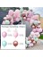 Pembe + Mavi + Şampanya Balon Garland Kiti, Düğün Doğum Günü Partisi Bebek Duş Dekorasyon Için 182 Adet Balon Kemer (Yurt Dışından) 2