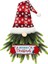 Ön Kapı Için Noel Çelengi, Işıklı Gnome Noel Kapı Çelengi, Kapı Için Yapay Noel Baba Noel Asılı Tabelası (Yurt Dışından) 1