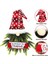 Ön Kapı Için Noel Çelengi, Işıklı Gnome Noel Kapı Çelengi, Kapı Için Yapay Noel Baba Noel Asılı Tabelası (Yurt Dışından) 4