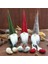 3 Adet Yeni Noel Dekor Uzun Bacaklar Rudolph Bebek Noel Hediyesi Otel Alışveriş Merkezi Pencere Dekorasyonu (Yurt Dışından) 4