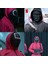 Kalamar Oyunu Kostüm Maskesi Cosplay Kask Maskeleri Cadılar Bayramı Partisi Kostüm Süslemeleri Kalamar Oyunu Yuvarlak (Yurt Dışından) 2