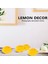 20 Adet Yapay Limon Sahte Limon Sahte Limon Meyveleri Sarı 3 Inç Uzun x 2 Inç Geniş (Yurt Dışından) 4
