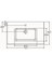 Sistemat Flat Lavabo 76 cm 2