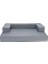 Gloria Sofa Ortopedik Su Geçirmez Köpek Yatağı Gri 70X53X8 cm 1