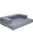 Gloria Sofa Ortopedik Su Geçirmez Köpek Yatağı Gri 120X80X10 cm 2
