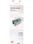 Delı Mini Stapler Taşınabilir Renk Kağıt Bağlama Makinesini Ayarlayın (Yurt Dışından) 2