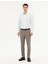 Erkek Beyaz Slim Fit Uzun Kollu Gömlek 50282961-VR013 4