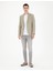 Erkek Açık Yeşil Slim Fit Keten Karışımlı Ceket 50284967-VR092 4