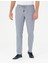 Erkek Koyu Mavi Ex. Slim Fit Keten Karışımlı Kumaş Pantolon 50284934-VR032 2