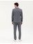 Erkek Koyu Mavi Ex. Slim Fit Çizgili Takım Elbise 50287193-VR032 5