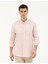 Erkek Açık Pembe Slim Fit Uzun Kollu Gömlek 50284872-VR078 1