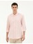 Erkek Açık Pembe Slim Fit Uzun Kollu Gömlek 50284872-VR078 3