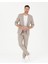 Erkek Açık Kahverengi Ex. Slim Fit Keten Karışımlı Kumaş Pantolon 50284934-VR002 3