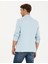 Erkek Açık Mavi Ex. Slim Fit Keten Karışımlı Ceket 50285142-VR095 5