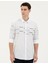 Erkek Lacivert Slim Fit Uzun Kollu Gömlek 50284922-VR033 1