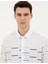 Erkek Lacivert Slim Fit Uzun Kollu Gömlek 50284922-VR033 2