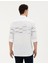 Erkek Lacivert Slim Fit Uzun Kollu Gömlek 50284922-VR033 5