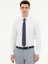 Erkek Beyaz Slim Fit Uzun Kollu Basic Gömlek 50285595-VR013 1