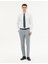Erkek Beyaz Slim Fit Uzun Kollu Basic Gömlek 50285595-VR013 4