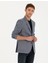 Erkek Lacivert Ex. Slim Fit Keten Karışımlı Ceket 50285142-VR033 1