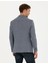 Erkek Lacivert Ex. Slim Fit Keten Karışımlı Ceket 50285142-VR033 5