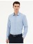 Erkek Koyu Mavi Slim Fit Uzun Kollu Gömlek 50285594-VR032 3