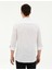 Erkek Beyaz Slim Fit Uzun Kollu Gömlek 50283343-VR013 5