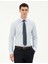 Erkek Açık Mavi Slim Fit Uzun Kollu Basic Gömlek 50285562-VR003 3