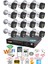 16 Kameralı Gece Renkli 1080P 2Mp Görüntü Full Hd Ultra Led Gece Renkli Güvenlik Kamerası Seti 1 TB 1