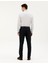 Erkek Lacivert Slim Fit Kumaş Pantolon 50288249-VR033 4