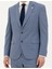 Erkek Koyu Mavi Slim Fit Yün Takım Elbise 50285420-VR032 6