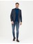Erkek Lacivert Slim Fit Ceket 50288523-VR033 4