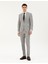 Erkek Gri Ex. Slim Fit %100 Yün Çizgili Takım Elbise 50285418-VR024 1