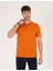 Erkek Kahverengi Regular Fit Polo Yaka Merserize Tişört 50262668-VR040 1
