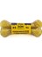 Gerçek Deriden Köpek Ödül Kemiği 7cm 1 Adet -Natural 1