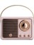 Taşınabilir Yaratıcı Retro Radyo Mini Bluetooth Hoparlör (Yurt Dışından) 1
