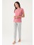 Today Pembe Kadın Kısa Kol Pijama Takımı 3