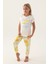 Today Krem Kız Çocuk Pijama Takımı 1