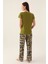 Believe Yeşil Kadın Kısa Kol Pijama Takımı 5