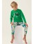 Revive Yeşil Erkek Çocuk Pijama Takımı 3